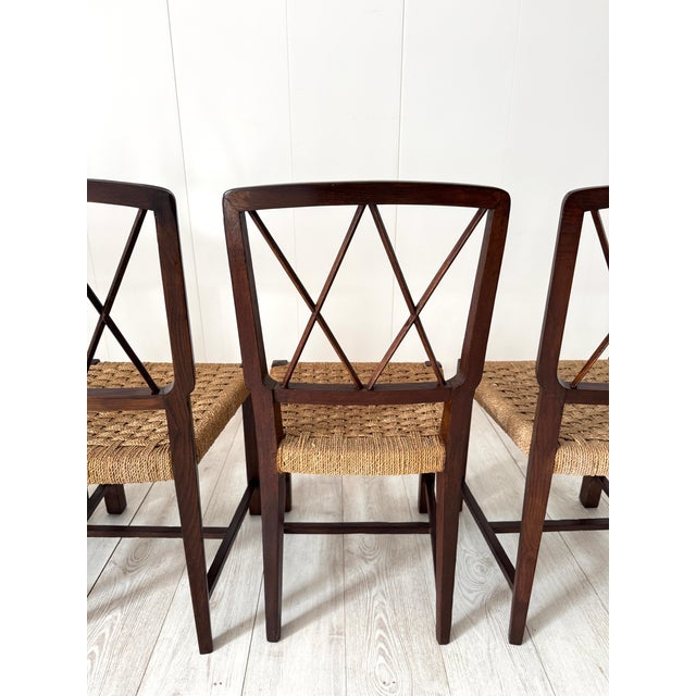 Chairs in the style of Paolo Buffa, 1950s, Set of 6 For Sale - Image 14 of 18