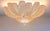 2020s Murano Flower Ceiling Lamp | Golden - Amber Art Glass For Sale - Image 5 of 8
