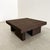 Vintage 1970s Mid-Century Modern Square Chocolate Cork Coffee Table For Sale - Image 9 of 10