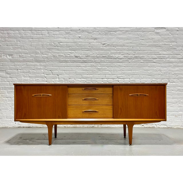 Mid-Century Modern Mid Century Modern Danish Teak Credenza / Media Stand by Jentique, C. 1960's For Sale - Image 3 of 15