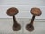 Brown Tall Vintage Baroque Style Wooden Plant Stands or Torchieres For Sale - Image 8 of 12