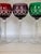 Glass Arabella by Ajka Cut to Clear Wine Hock Glasses - Set of 3 For Sale - Image 7 of 10