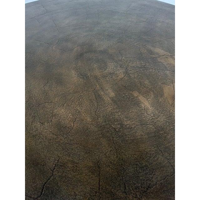 Uttermost Madrone Outdoor / Indoor Metal Dining Table For Sale - Image 9 of 9