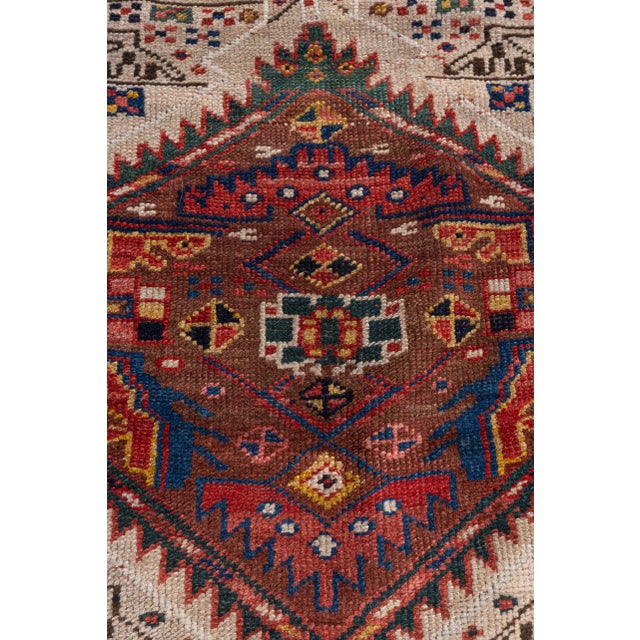 Textile Antique Circa 1900 Oversize Brown Hand Knotted Wool Runner 4'1 X 22'3 For Sale - Image 7 of 12