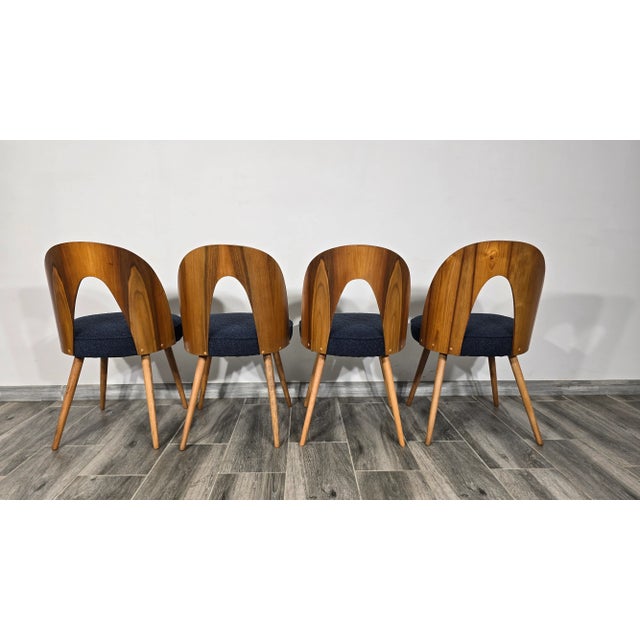 Dining Chairs by Antonin Suman, 1960s, Set of 4 For Sale - Image 4 of 12