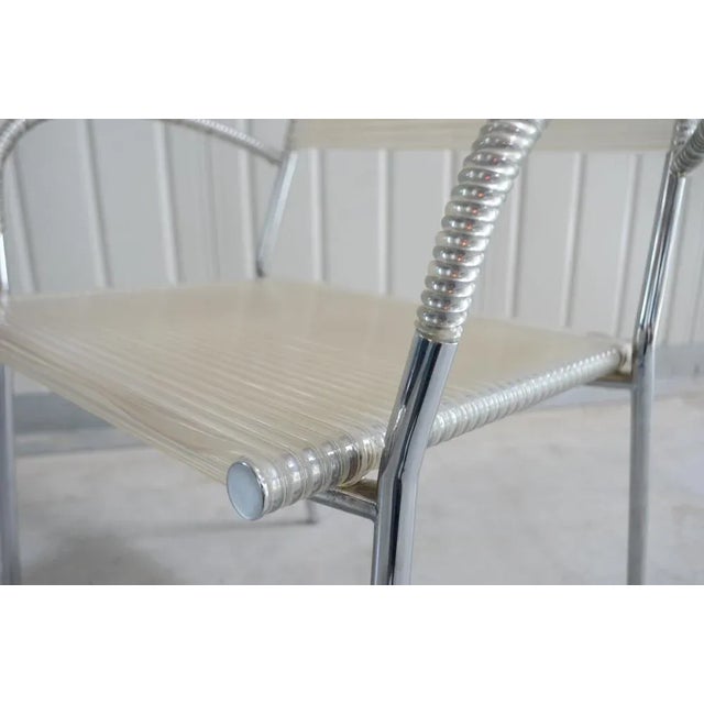 Model Miss B Dining Chairs by Tito Agnoli for BBB Bonacina, 1990s, Set of 6 For Sale - Image 9 of 18