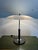 Metal Mid 20th Century Mid-Century Modern Ikea Table Lamp With Glass Shade and Chrome Base For Sale - Image 7 of 8
