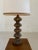 Vintage Oversized Brass Moroccan Style Table Lamp For Sale - Image 4 of 5