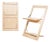 Fläpps Folding Chair – Clear Birch from Ambivalenz For Sale