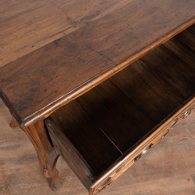 18th Century Portuguese Chestnut Side Table With Drawer For Sale - Image 6 of 15
