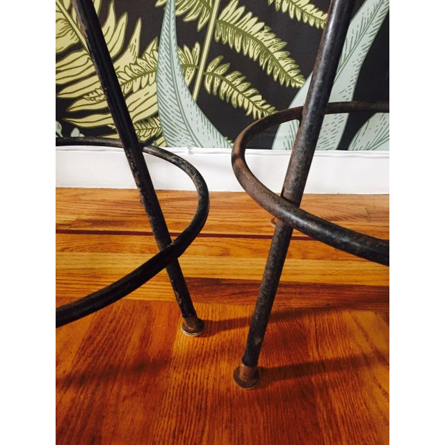 Mid-Century Rattan & Wrought Iron Counter Height Bar ... (640 x 640 Pixel)