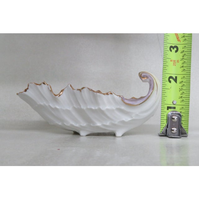 Germany Porcelain Floral Small Trinket Vanity Dish For Sale - Image 9 of 11