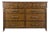 Large Organic Coastal Faux Bamboo Rattan Chest / Commode / Cabinet For Sale