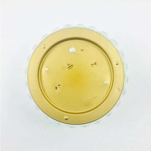 Transparent Mid-Century Bubble Glass Flush Mount/Ceiling Light by Helena Tynell for Limburg, Germany, 1960s For Sale - Image 8 of 9