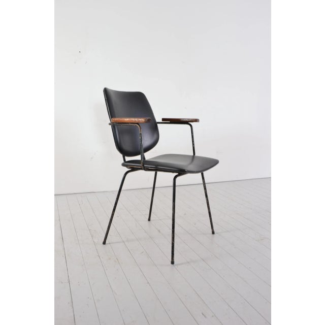 Armchair by Willem Hendrik Gispen for Kembo, Set of 6 For Sale - Image 6 of 6