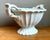 Ironstone Fluted Ceramic Footed Orchid Bowl For Sale - Image 10 of 12