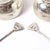 Pair of Sterling Silver Salt Cellars With Spoons Signed Marcia For Sale - Image 9 of 11