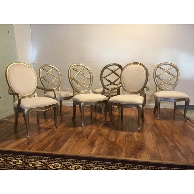 Thomasville Bogart Luxe Collection Burl Dining Set Chairish