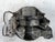 Vintage 1980s Belt Buckle Pewter Praying Indian Chief Native American Buffalos. For Sale - Image 4 of 9