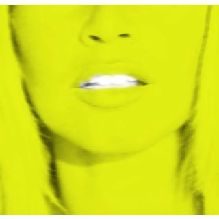 Atomic Yellow, Brigitte Bardot, 2023, Signed limited edition Pop Art For Sale