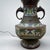 Early 20th Century Chinese Dragon Handle Bronze Cloisonné Lamp, Early 20th Century For Sale - Image 5 of 11