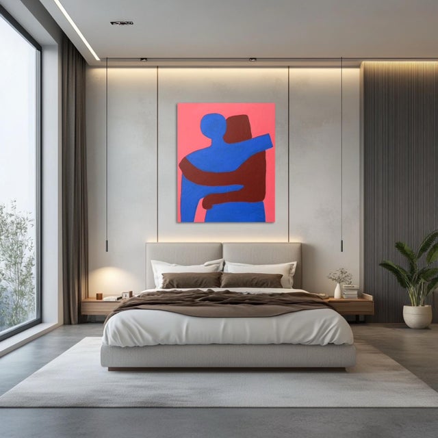 Bodasca, Can I Hold You, 2026, Acrylic on Canvas For Sale - Image 3 of 11