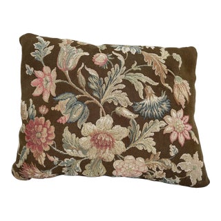 19th Century French Tapestry Pillow For Sale