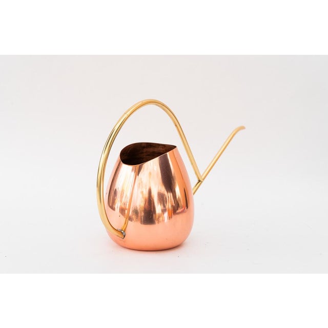 Watering Can in Copper and Brass, Vienna, Austria, 1950s For Sale - Image 9 of 10