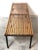 Wood Mid-Century Italian Bench in Teak,1960s For Sale - Image 7 of 15