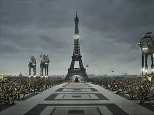 Cedric Delsaux, The Black Wave, 2020, Print