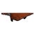 Brown Organic Rustic 1960s Live-Edge Redwood Wall Shelves For Sale - Image 8 of 18