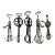 A Collection of 5 Antique Egg Beaters For Sale