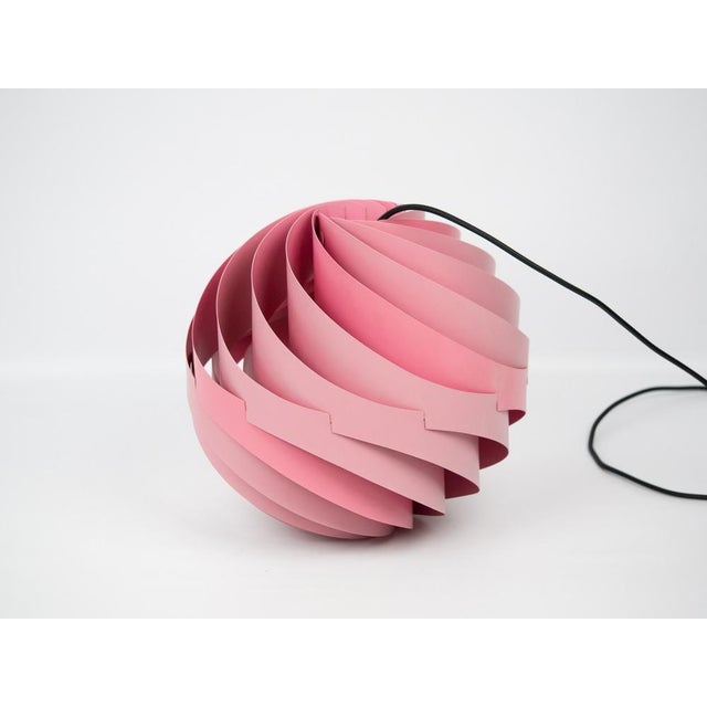 1960s Vintage Danish Turbo Pendant Lamp by Louis Weisdorf for Lyfa, 1965 For Sale - Image 5 of 15