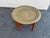 Vintage Brass Table Tray, Moroccan Table Tray, This fabulous brass tray table with a wooden base Good condition with age...