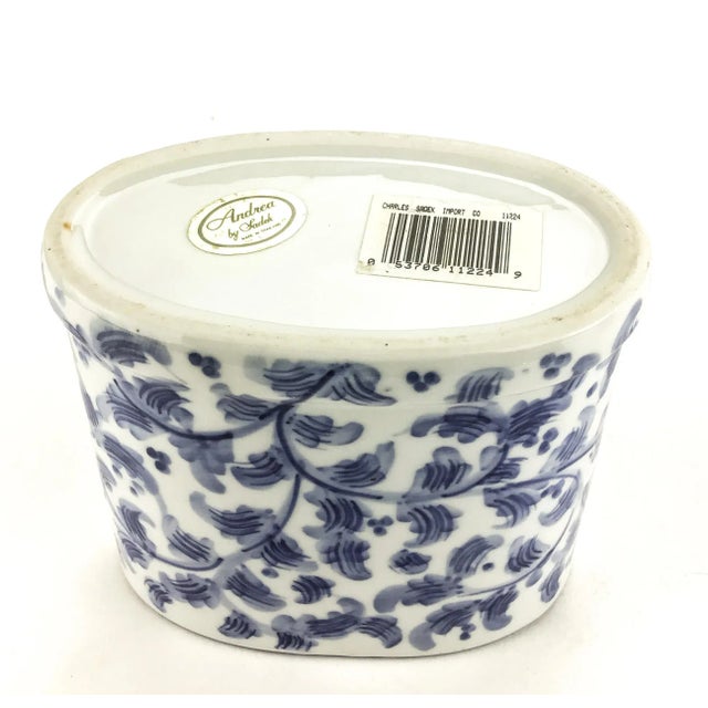 Andrea Sadek Vintage Ceramic Toothbrush or Makeup Brush Holder For Sale In Portland, ME - Image 6 of 7