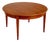 Mid-Century Danish Teak Round Extending Dining Table, 1960s For Sale
