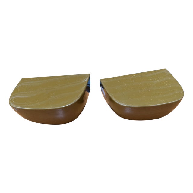Green Wall Shelves from Vitra, 2000s, Set of 2 For Sale
