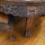 1960s Vintage George Zee Hand Carved Tea Table & 4 Stools For Sale In Washington DC - Image 6 of 9