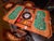 1980s Italian Inlaid Marquetry Multi-Game Table With Roulette & 4 Chairs For Sale In Houston - Image 6 of 12