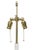 Sirmos Vintage Sirmos Wood Rams Head Floor Lamps With Brass Hardware, Restored, 1975 For Sale - Image 4 of 11
