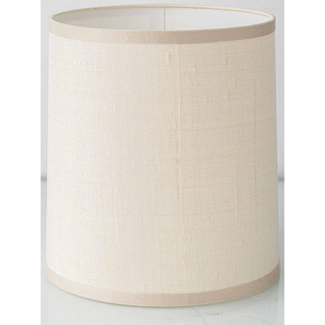 Art Nouveau Ceramic Table Lamp by Arnhem, 1920, with New Silk Lampshade, 1890s For Sale - Image 11 of 18