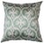 Contemporary Silk Ikat Bohemian Throw Pillow For Sale