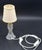 Glass 1940s Charming Table Lamp in Rostrato Murano Glass Vase for Barovier & Toso For Sale - Image 7 of 10