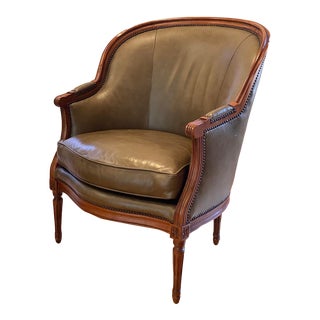 Baker Bergere Side Chair For Sale