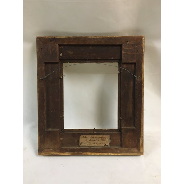 Gold Early 19thc Petite Baroque Giltwood French Picture Frame For Sale - Image 8 of 8