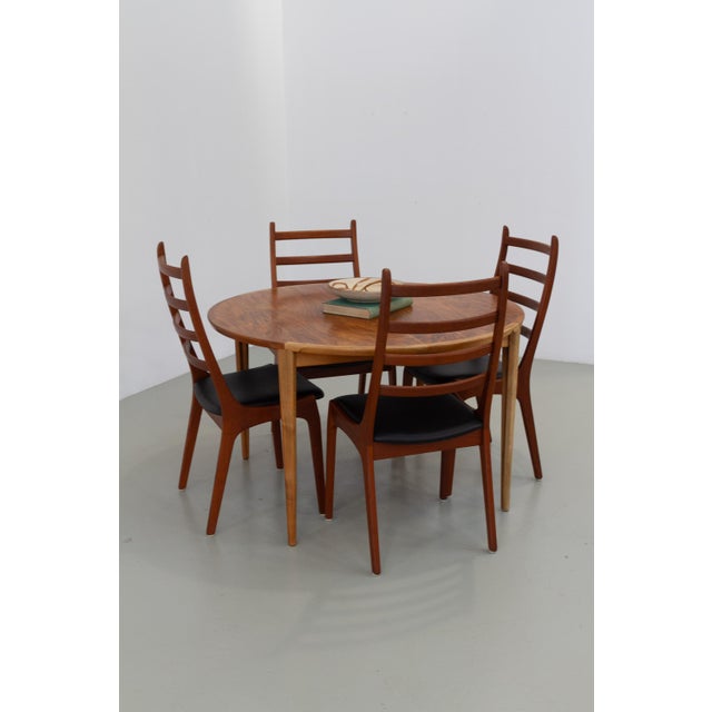 1960s Mid-Century Danish Teak Dining Chairs from Korup Stolefabrik, 1960s, Set of 4 For Sale - Image 5 of 18