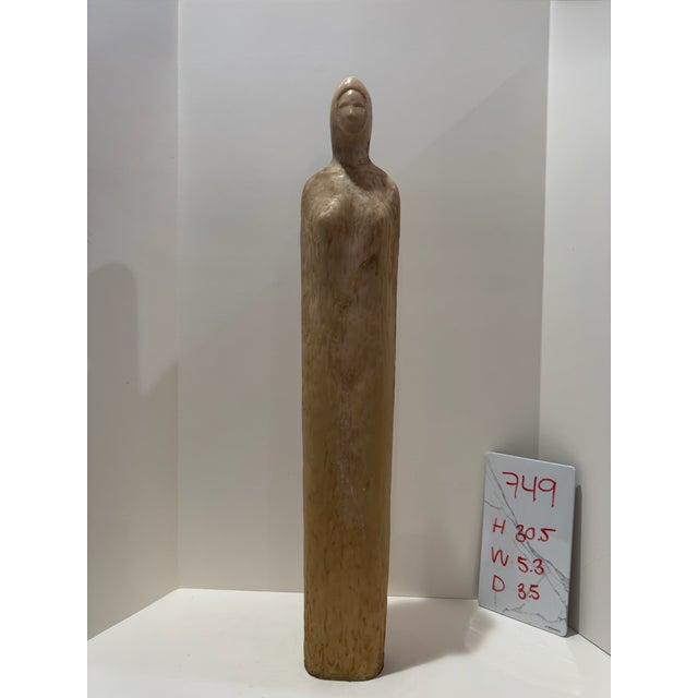 Plastic 1960s Larry Mohr Resin Figurative Sculpture Signed From Artist Estate For Sale - Image 7 of 7