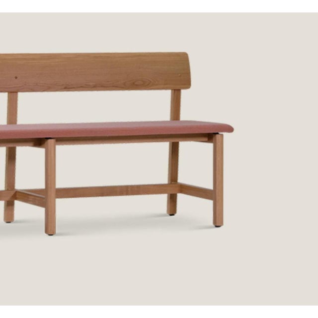 Gold One Collection Iko Bench from Friis and Moltke For Sale - Image 8 of 11