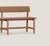 Gold One Collection Iko Bench from Friis and Moltke For Sale - Image 8 of 11