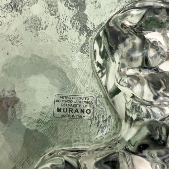 Aquamarine Murano Glass Coffee Tables by Tokujin Yoshioka, 2020, Set of 2 For Sale - Image 10 of 11